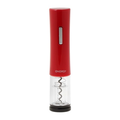 Штопор электрический Energy EN-557B, 4хАА, красный