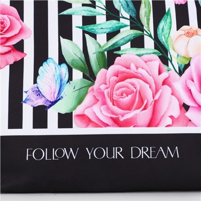 Сумка женская пляжная Follow your dream, 35×40 см