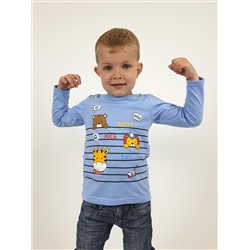 4-117-4. (Фуфайка для мальчика, Лунева )