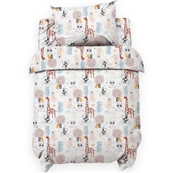 Постельное бельё ясельное LoveLife «Зоопарк», сатин