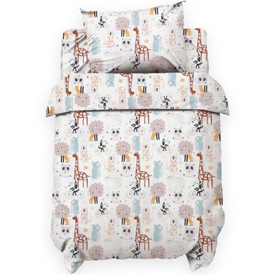 Постельное бельё ясельное LoveLife «Зоопарк», сатин