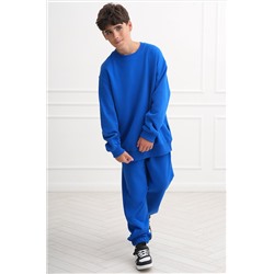 Детский костюм оверсайз из футера трехнитки Happyfox