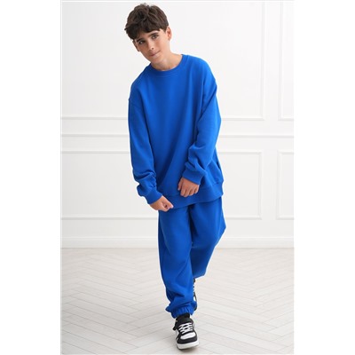 Детский костюм оверсайз из футера трехнитки Happyfox