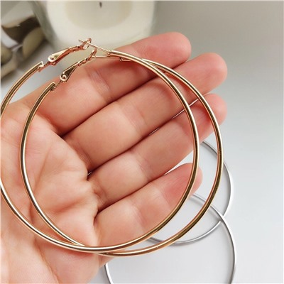 Серьги-кольца