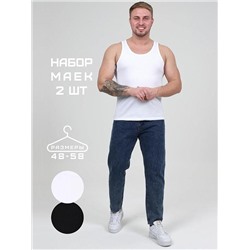 Набор маек "Амадис-дуал" (Чёрный, белый)