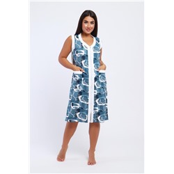 Халат 39027 (Голубой)