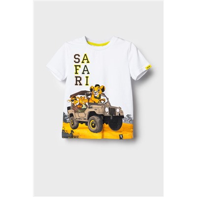 Фуфайка трикотажная для мальчиков (футболка) PLAYTODAY, 1240605