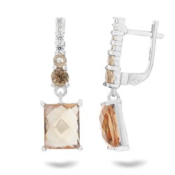 Серьги, султанит, Лайза