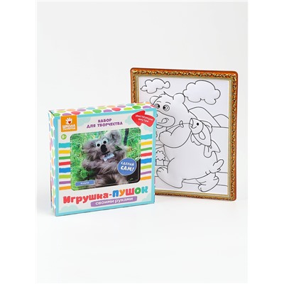 Набор для творчества: создание игрушки и раскраска «Коала и друзья»