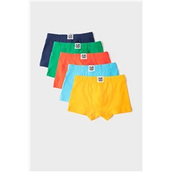 Трусы трикотажные для мальчиков - боксеры, 5 шт в комплекте PLAYTODAY, 1243483