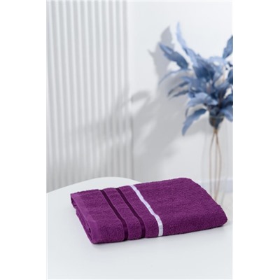 Махровое полотенце 350гр (Фиолетовый)