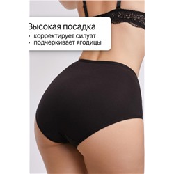 Набор трусов OIRO 3904 хлопковые с цветочным узором 3 шт (Синий, черный, изумрудный)