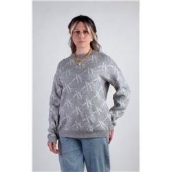 Джемпер Штрихи арт.1897 (Светло-серый)