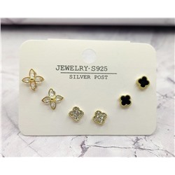 Комплект сережек