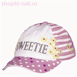 BK 100101 Б Бейсболка для девочки (50-52)