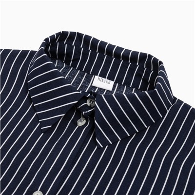 Костюм женский (рубашка, брюки) MINAKU: Enjoy, размер 48, синий