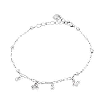 Браслет, куб.циркон., FYN-7738