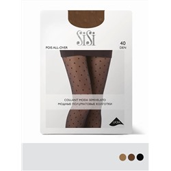 SiSi Колготки POIS ALL OVER 40 (крупный горошек)
