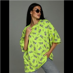 Футболка Ирбис (Салатовый)