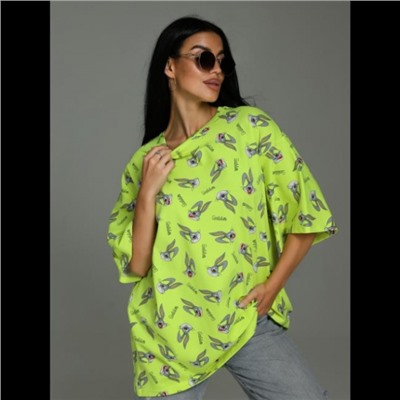 Футболка Ирбис (Салатовый)