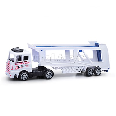 Автовоз, с полицейским транспортом, под колпаком