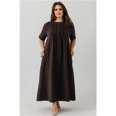 Платье  26002/02/Коричневый