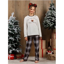 Костюм для девочки Твикс-1 (Молочный)