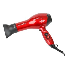 Dewal Профессиональный фен для волос / ION Energy 03-8800 Red, красный, 2000 Вт 2237