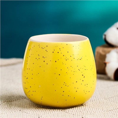 Горшок для цветов «Нежность», керамический, 0.35 л, МИКС