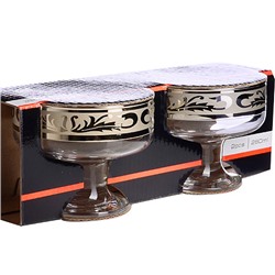 MS41016-01 Набор 2-х креманок d=100 "Богемия" (х8)