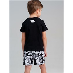 Комплект трикотажный для мальчиков: фуфайка (футболка), шорты