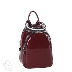 Рюкзак женский кожаный 39037VG wine red Vitelli Grassi в Новосибирске