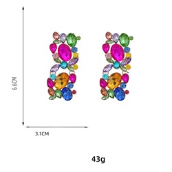 Серьги длинные на гвоздиках арт. 13 1637 (id 267284)