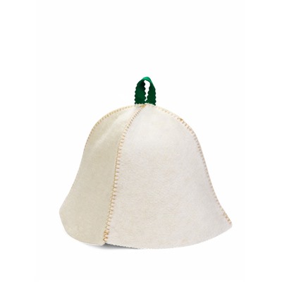 Шапка для бани и сауны, с нашивкой «С лёгким паром», шерсть овечья 50%, «Добропаровъ»