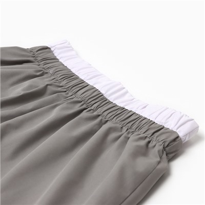 Шорты женские MINAKU: Basic line, серые, размер 42