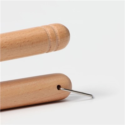 Сковорода для сэндвичей Доляна, 29.5×14.3×4 см, двусторонняя, с антипригарным покрытием, литой алюминий, чёрная