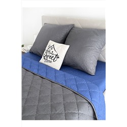 КПБ с одеялом New Style КМ-002 графит-синий НАТАЛИ, 885003