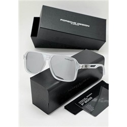 Набор мужские солнцезащитные очки, коробка, чехол + салфетки #22892510