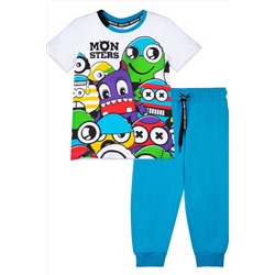 Комплект (Футболка+Брюки) PLAYTODAY, 833132