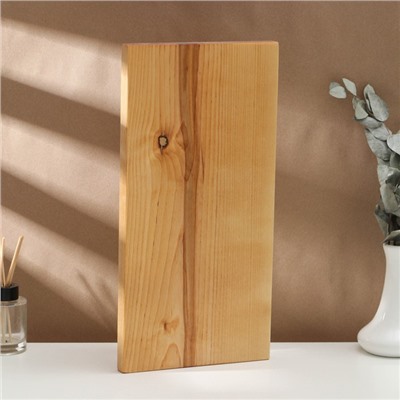 Доска разделочная деревянная Adelica, 40×20×2 см, покрыта маслом, цельная берёза