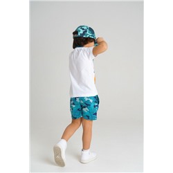 Комплект трикотажный для мальчиков: фуфайка (футболка), шорты