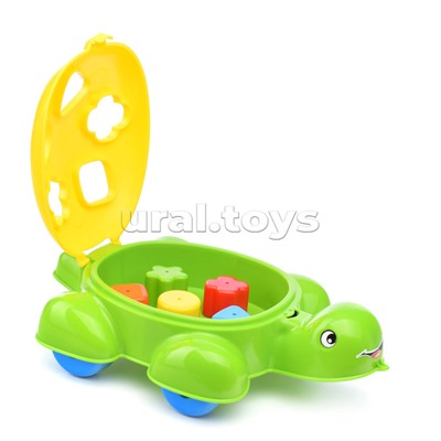 Логика-сортер "Черепашка" в коробке