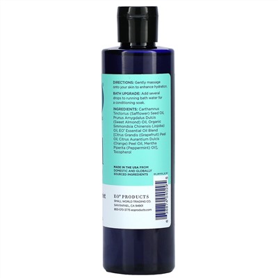 EO Products, Body Oil with Jojoba, Grapefruit & Mint, 8 fl oz (237 ml)