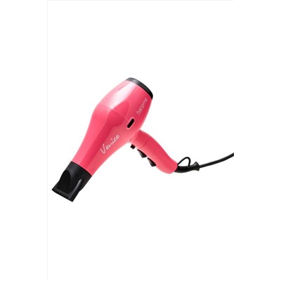 Harizma Профессиональный фен для волос / Venice 10222-05, 2100 Вт, розовый KRISTALLER, 1108380