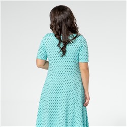 Платье, трикотаж, мятный