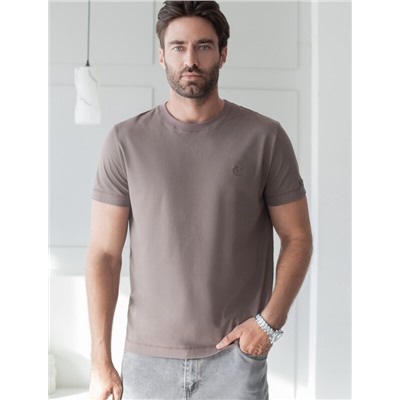 Футболка из премиального хлопка с эластаном