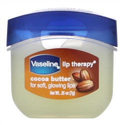 Vaseline, уход для губ, какао-масло, 7 г (0.25 унций)