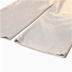 Брюки нарядные для девочки KAFTAN размер 32 (110-116 см), бежевый