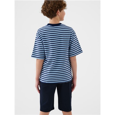 Комплект трикотажный для мальчиков: фуфайка (футболка), шорты