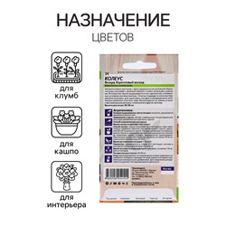 Семена комнатных цветов Колеус "Коралловый Восход", ц/п,  5 шт